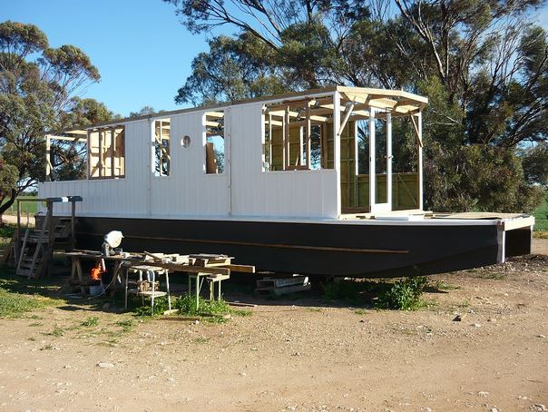 shantyboat in progress